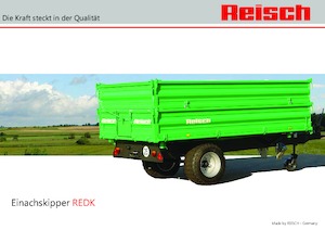 Anhänger kippen Reisch REDK-80