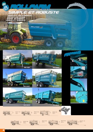 Anhänger kippen Rolland ROLLFARM 4317