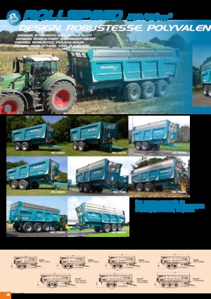 Anhänger kippen Rolland ROLLSPEED 6332