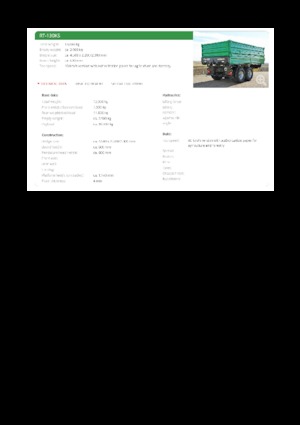 Anhänger kippen Reisch RT-130KS