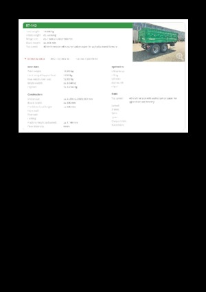 Anhänger kippen Reisch RT-140