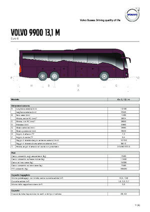 Reisebusse Volvo Buses 9900 13.1