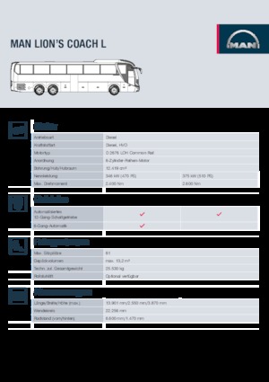 Reisebusse MAN Lion’s Coach L