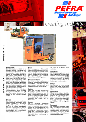 E-Schlepper PEFRA 611/1800