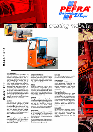 E-Schlepper PEFRA 614/1500
