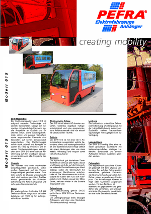 E-Schlepper PEFRA 615/1500