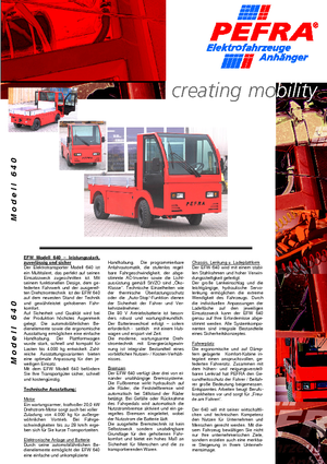 E-Schlepper PEFRA 640