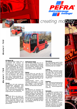 E-Schlepper PEFRA 780
