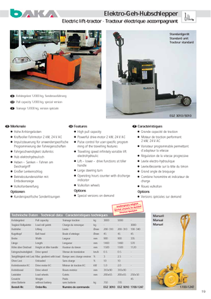 E-Schlepper Baka EGZ 5010 SO