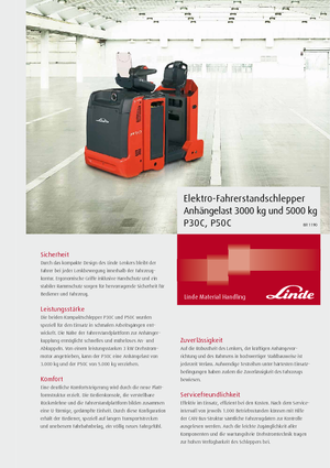 E-Schlepper Linde P30 C