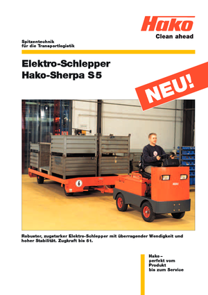 E-Schlepper Hako Sherpa S 5