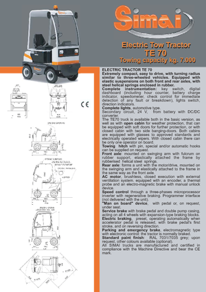 E-Schlepper Simai TE 70 ac