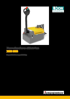 E-Schlepper Jungheinrich EZS 010