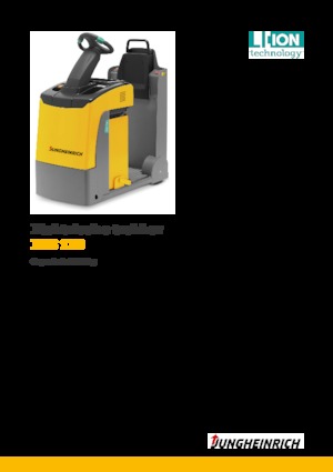 E-Schlepper Jungheinrich EZS 130