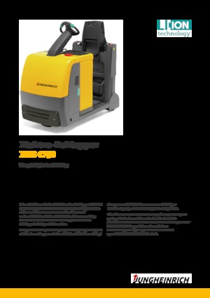 E-Schlepper Jungheinrich EZS C40NA