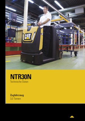 E-Schlepper Caterpillar NTR30N