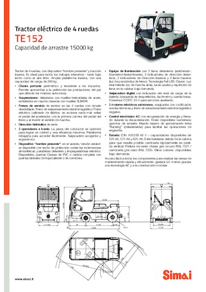 E-Schlepper Simai TE 152