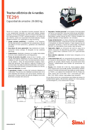 E-Schlepper Simai TE 291