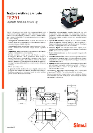 E-Schlepper Simai TE 291