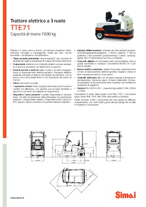 E-Schlepper Simai TTE 71