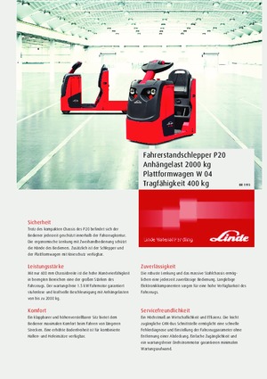 E-Schlepper Linde P20