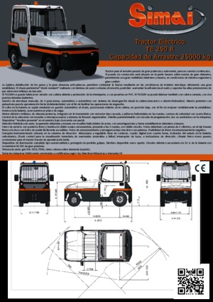 E-Schlepper Simai TE 250 R
