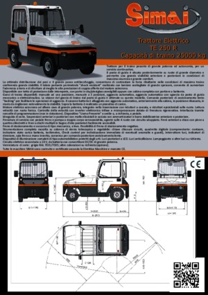 E-Schlepper Simai TE 250 R