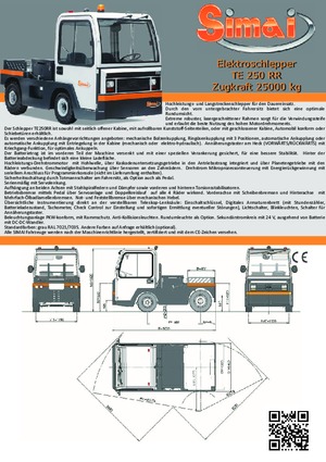 E-Schlepper Simai TE 250 RR