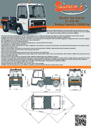 E-Schlepper Simai TE 250 RR