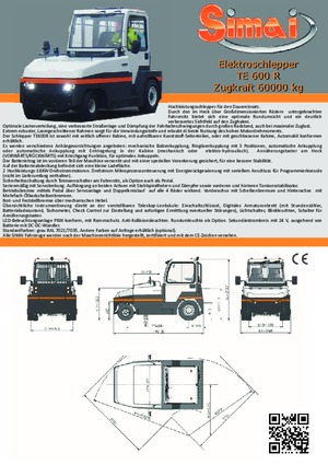 E-Schlepper Simai TE 600 R