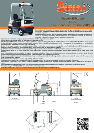 E-Schlepper Simai TE 70 ac