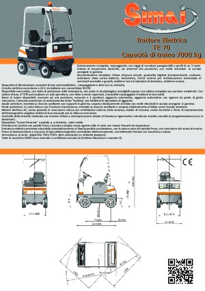 E-Schlepper Simai TE 70 ac