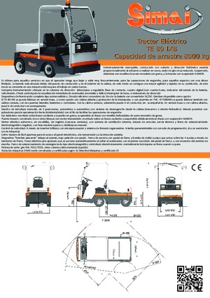 E-Schlepper Simai TE 80 IXB ac