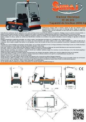 E-Schlepper Simai TE 80 IXB ac
