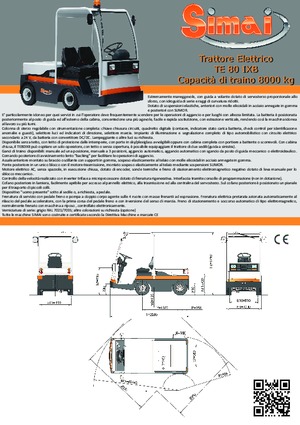 E-Schlepper Simai TE 80 IXB ac