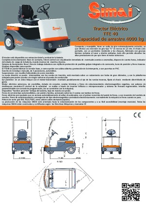 E-Schlepper Simai TTE 40 ac