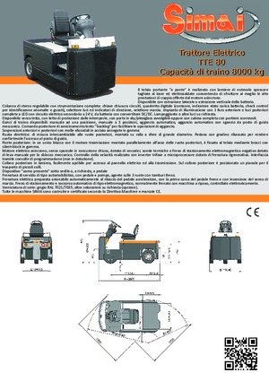E-Schlepper Simai TTE 80 ac