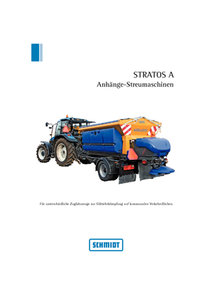 Anhänge-Streugeräte Schmidt Stratos A 17