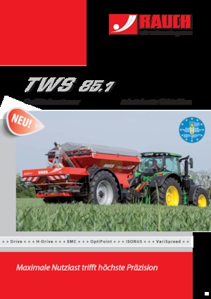 Düngerstreuer Rauch TWS 85.1