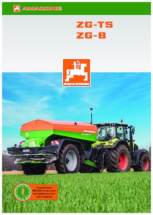Düngerstreuer Amazone ZG-TS 10001