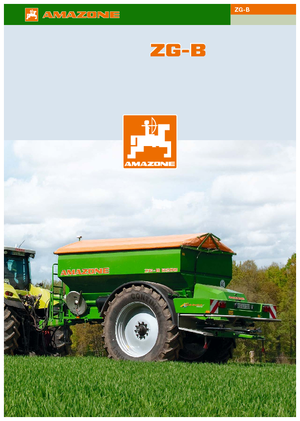 Düngerstreuer Amazone ZG-B 5500 Ultra Hydro
