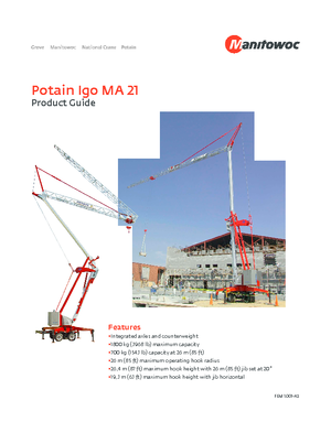 Turmkrane-LK-ud Potain IGO MA 21
