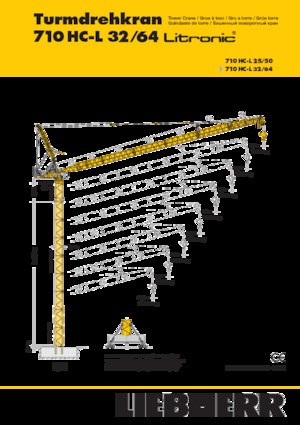 Turmkrane-N-od. Liebherr 710 HC-L 32/64 Litronic