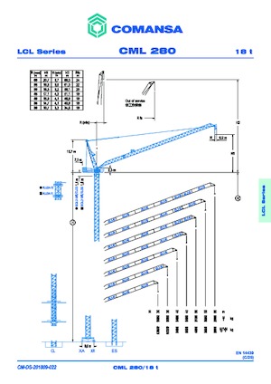 Turmkrane-N-od. Comansa CML280