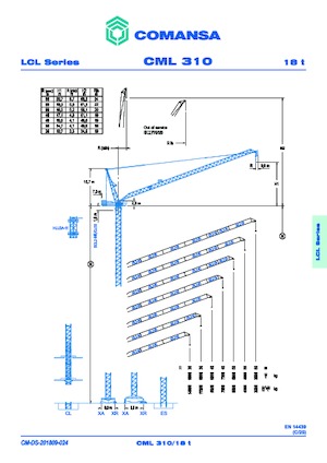 Turmkrane-N-od. Comansa CML310