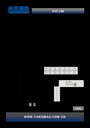 Turmkrane-N-od. Yongmao STL230