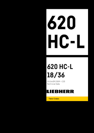 Turmkrane-N-od. Liebherr 620 HC-L 18/36