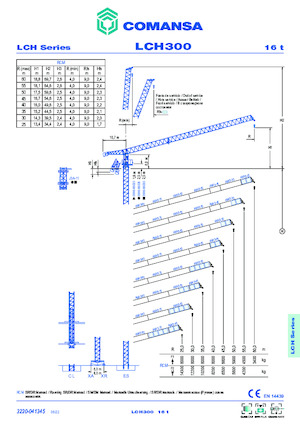 Turmkrane-N-od. Comansa LCH 300 1F