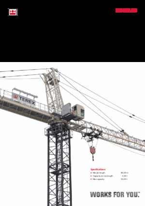 Turmkrane-N-od. TEREX CRANES SK 415-20