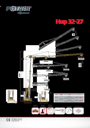 Turmkrane-LK-ud Potain Hup32-27
